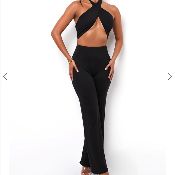 Wide Leg Jumpsuit - Picture 1 of 3